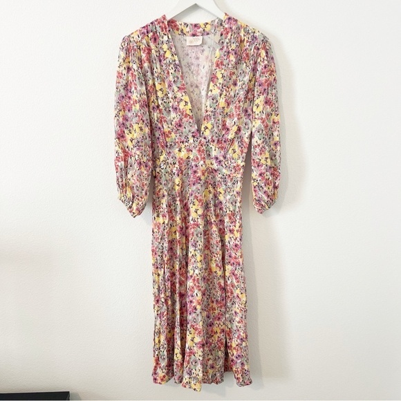 Hazel & Folk VIVIANNE MIDI DRESS
FLORAL ESCAPE Size Small S - Picture 2 of 8